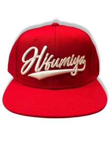 HIFUMIYA Emblem Logo CAP (RED)