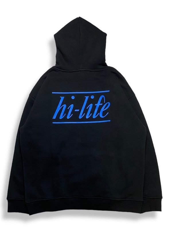 hi-life Hoodie (BLK/BLUE) - 一二三屋Online Shop