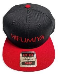 HIFUMIYA CAP (BLACK/RED)