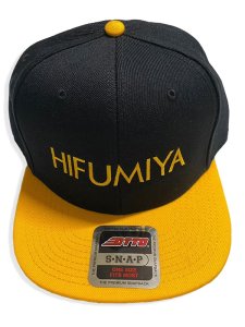 HIFUMIYA CAP (BLACK/YELLOW)