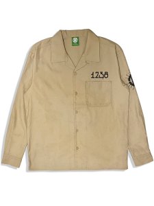 1238work shirt (BEG)<img class='new_mark_img2' src='https://img.shop-pro.jp/img/new/icons2.gif' style='border:none;display:inline;margin:0px;padding:0px;width:auto;' />