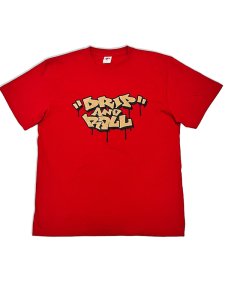 Drip Quick Peace T-shirt (RED)<img class='new_mark_img2' src='https://img.shop-pro.jp/img/new/icons15.gif' style='border:none;display:inline;margin:0px;padding:0px;width:auto;' />
