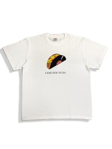 tacos T-shirt (WHITE)<img class='new_mark_img2' src='https://img.shop-pro.jp/img/new/icons15.gif' style='border:none;display:inline;margin:0px;padding:0px;width:auto;' />