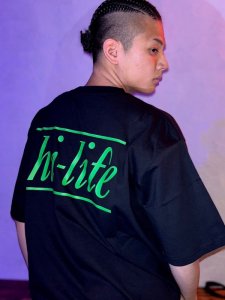 hi life T-shirt (BLKGRN)