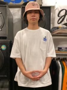 hi life T-shirt (WHT×BLUE)