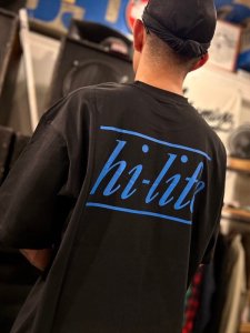 hi life T-shirt (BLKBLUE)