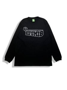 HIFUMI8 T-shirt (ブラック×ライトグレー)