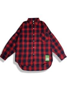 PASS check shirt (RED)<img class='new_mark_img2' src='https://img.shop-pro.jp/img/new/icons1.gif' style='border:none;display:inline;margin:0px;padding:0px;width:auto;' />
