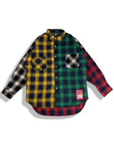 PASS check shirt (MIX)<img class='new_mark_img2' src='https://img.shop-pro.jp/img/new/icons1.gif' style='border:none;display:inline;margin:0px;padding:0px;width:auto;' />