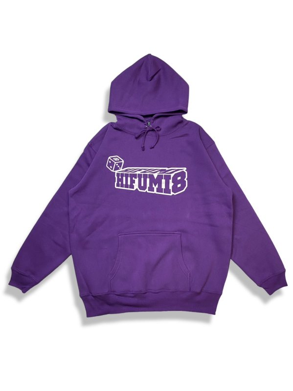 HIFUMI8 Hoodie (PPL) - 一二三屋Online Shop