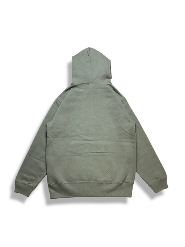 MANJU HOODIE (Smoky Green) - 一二三屋Online Shop