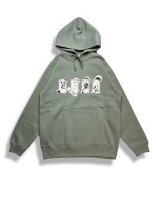 MANJU HOODIE  (Smoky Green)<img class='new_mark_img2' src='https://img.shop-pro.jp/img/new/icons1.gif' style='border:none;display:inline;margin:0px;padding:0px;width:auto;' />