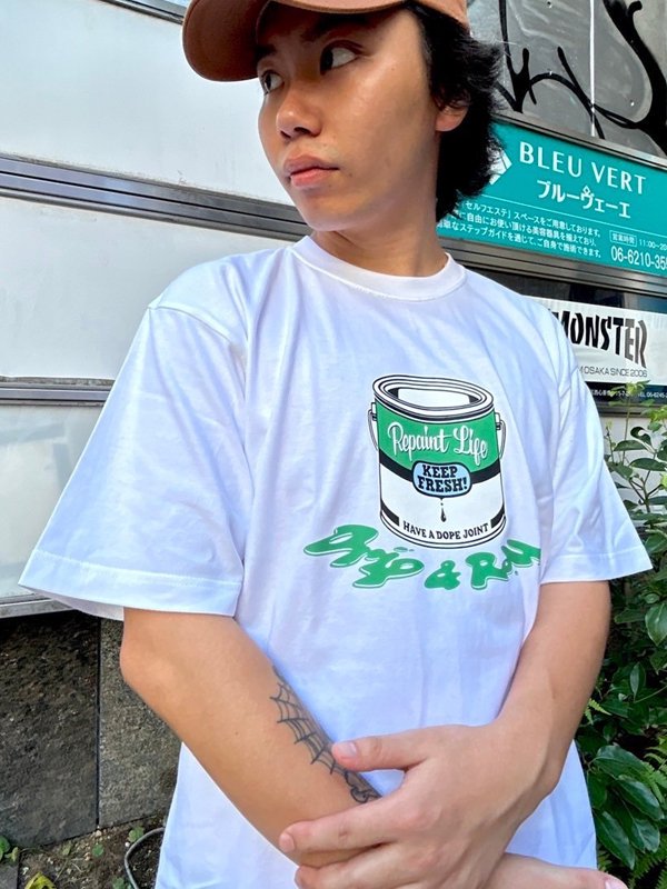 keep flesh TEE (WHT) - 一二三屋Online Shop