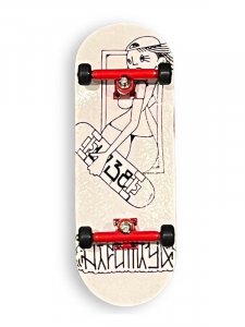 HIFUMIYA deck024 (Track RED / Wheel BLACK)<img class='new_mark_img2' src='https://img.shop-pro.jp/img/new/icons15.gif' style='border:none;display:inline;margin:0px;padding:0px;width:auto;' />