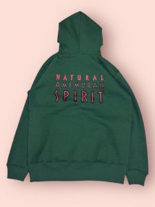 AMEMURAN SPIRIT Hoodie (GRN)<img class='new_mark_img2' src='https://img.shop-pro.jp/img/new/icons15.gif' style='border:none;display:inline;margin:0px;padding:0px;width:auto;' />