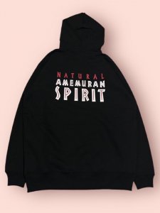 AMEMURAN SPIRIT Hoodie (BLK)<img class='new_mark_img2' src='https://img.shop-pro.jp/img/new/icons15.gif' style='border:none;display:inline;margin:0px;padding:0px;width:auto;' />