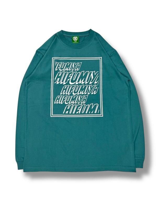 HIFUMIYA 一二三屋 韻マン 長袖 Tシャツ ロンT L hifumi ロンT (BLK) - 一二三屋Online Shop