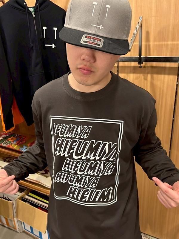 hifumi ロンT (BLK) - 一二三屋Online Shop