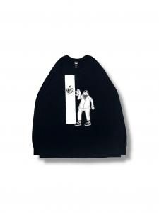 ESOW Tagging Long Tee (BLK)<img class='new_mark_img2' src='https://img.shop-pro.jp/img/new/icons8.gif' style='border:none;display:inline;margin:0px;padding:0px;width:auto;' />