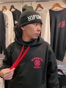 college Hoodie (BLK/RED)