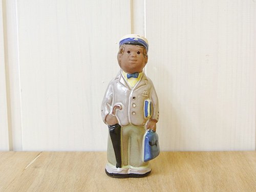 緑園｜北欧雑貨 スウェーデン Jie Gantofta 男性の陶器人形