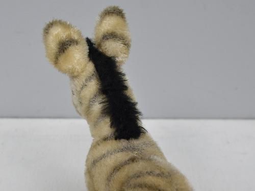 緑園｜東欧雑貨 ドイツ シマウマのぬいぐるみ（小）