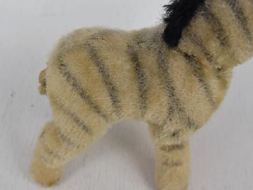 緑園｜東欧雑貨 ドイツ シマウマのぬいぐるみ（小）