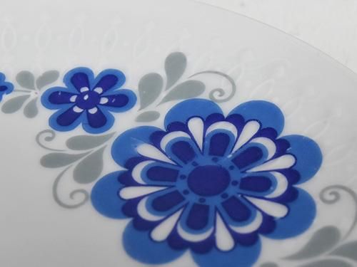 青花 馬の絵柄 陶器プレート 有田焼 絵変り 4寸ボール揃 【ヤマト陶磁器】しん窯 青花 異人柄