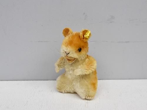 緑園｜東欧雑貨 ドイツ steiffハムスターぬいぐるみ（Goldy）