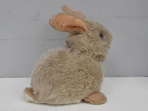 28]ドイツ ヴィンテージ/アンティーク うさぎのぬいぐるみ 34cm