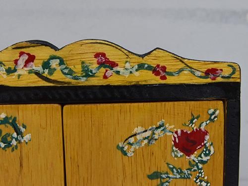 【昭和レトロ】✳︎1970年代✳︎洋服ダンス✳︎ビーバー家具✳︎ アイデアル社 タミー♡ペッパー 洋服箪笥木製 カラフル昭和レトロ