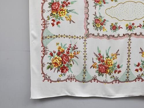 ヴィンテージ 東欧 テーブルクロス 手刺繍 大判 オーナメント 東欧 オーナメント 大判 ヴィンテージ テーブルクロス 手刺繍