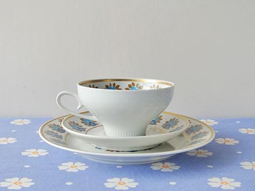 ドイツで購入 旧東ドイツ ティーセット ColditzPorzellan ドイツで購入 旧東ドイツ ティーセット ColditzPorzellanの通販