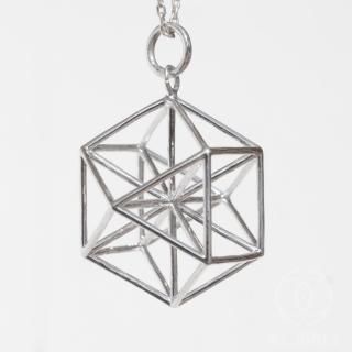 フラワーオブライフ ヴェシカパイシス ペンダント SILVER