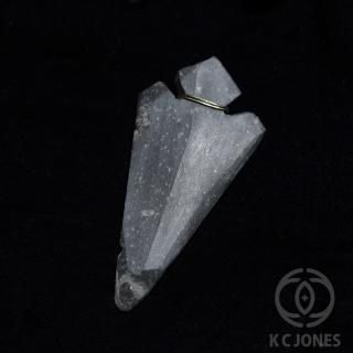 【美品】K C JONES KCジョーンズ　ルチルクォーツ　ペンダントトップ ルチルクォーツ（針水晶）ペンダント - KCジョーンズ