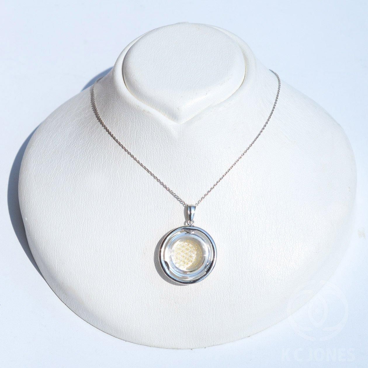 フラワーオブライフ ヴェシカパイシス ペンダント SILVER フラワーオブライフ ヴェシカパイシス ペンダント SILVER