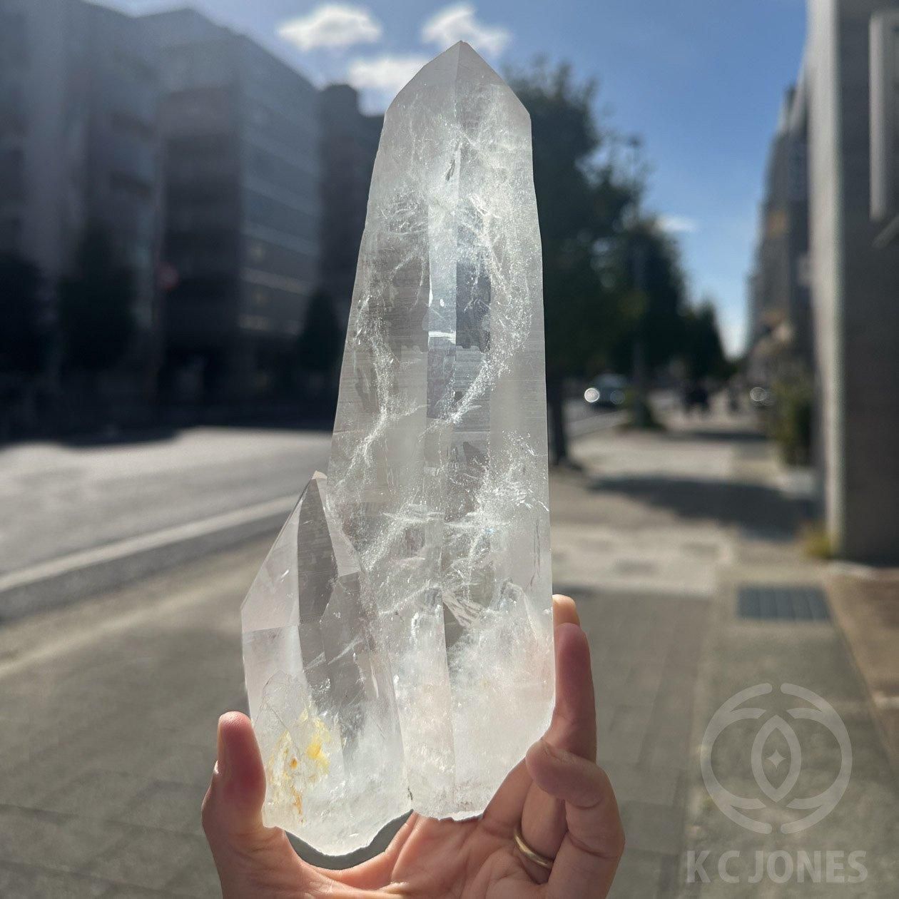 ラスト　AAAグレード　レムリアンシードクリスタル　24面体　ヴォーゲルワンド さいたま 大宮 | 天然石 パワーストーン 販売店|石の記録