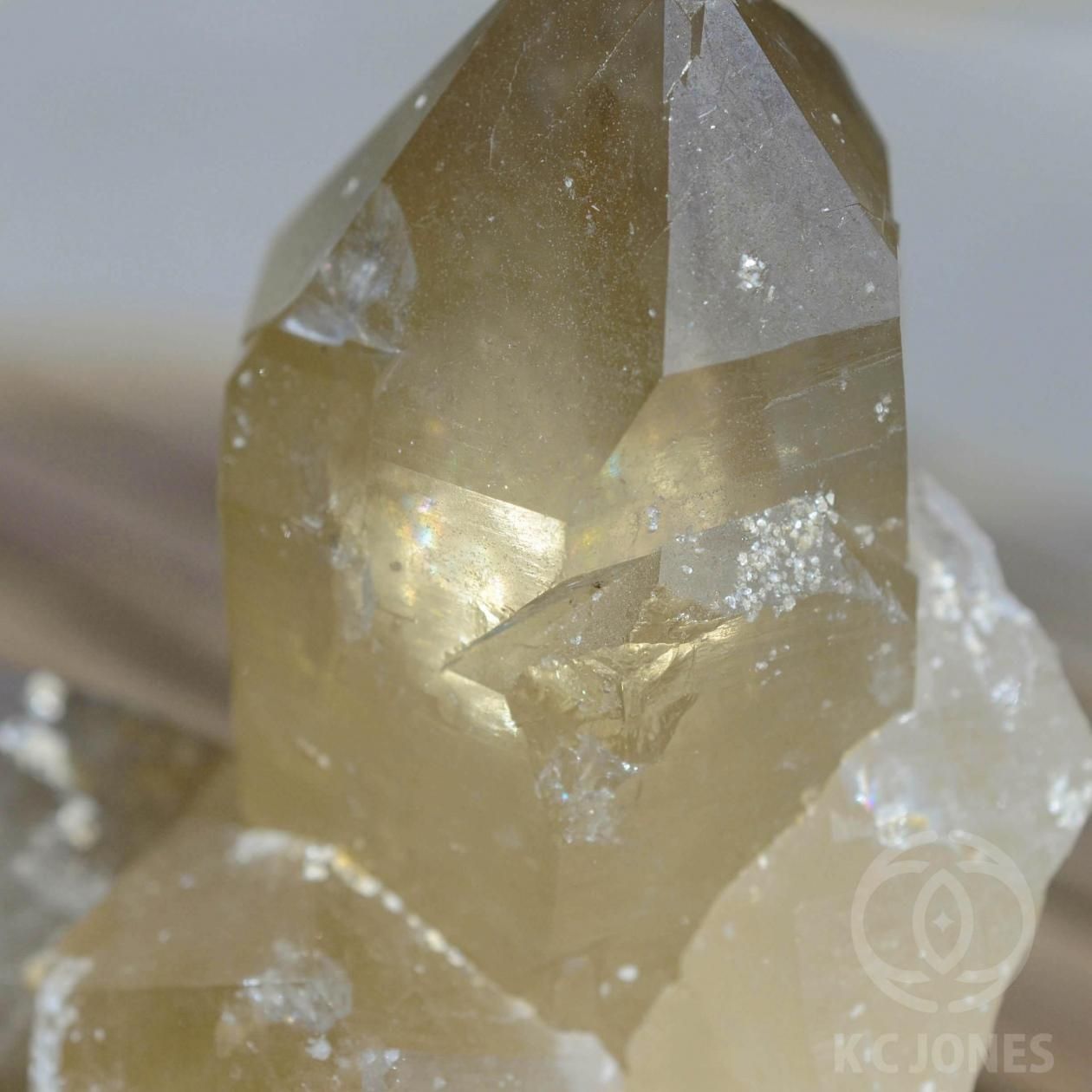 シトリンクラスター　着色？　鉱物　原石　台付き１個 st-26.jpg