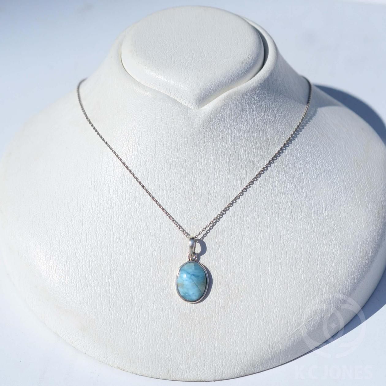 ラリマー ペンダントトップ | ドミニカ産 - ドミニカ共和国産の