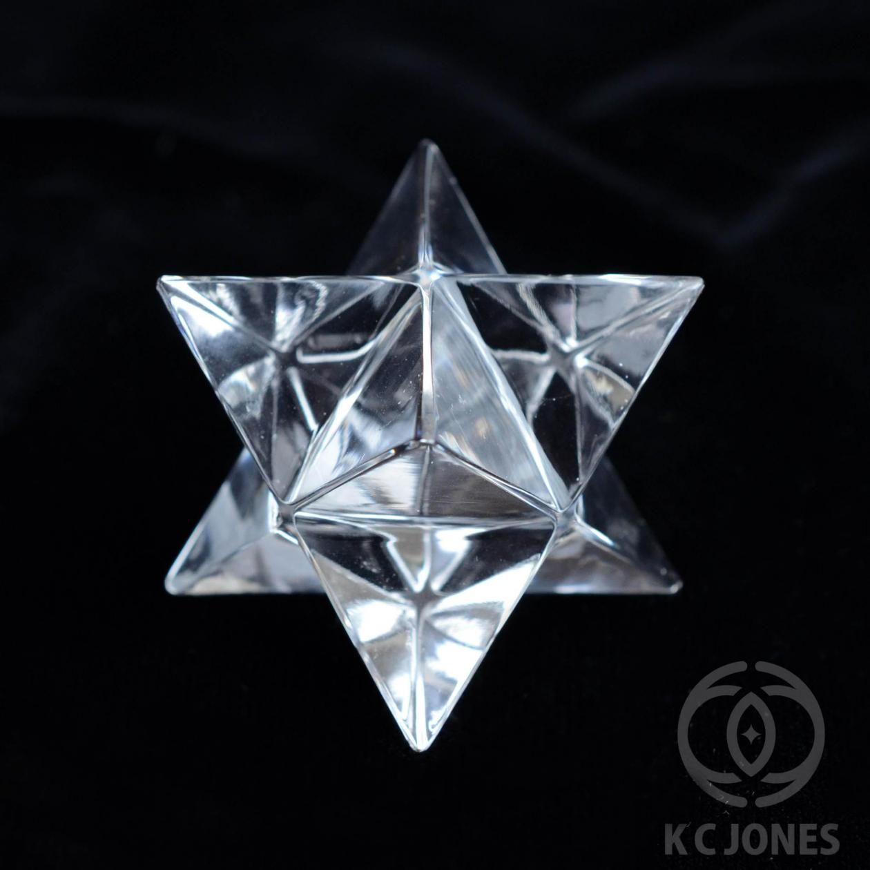クリアクォーツ・星形二重正四面体（マカバ）