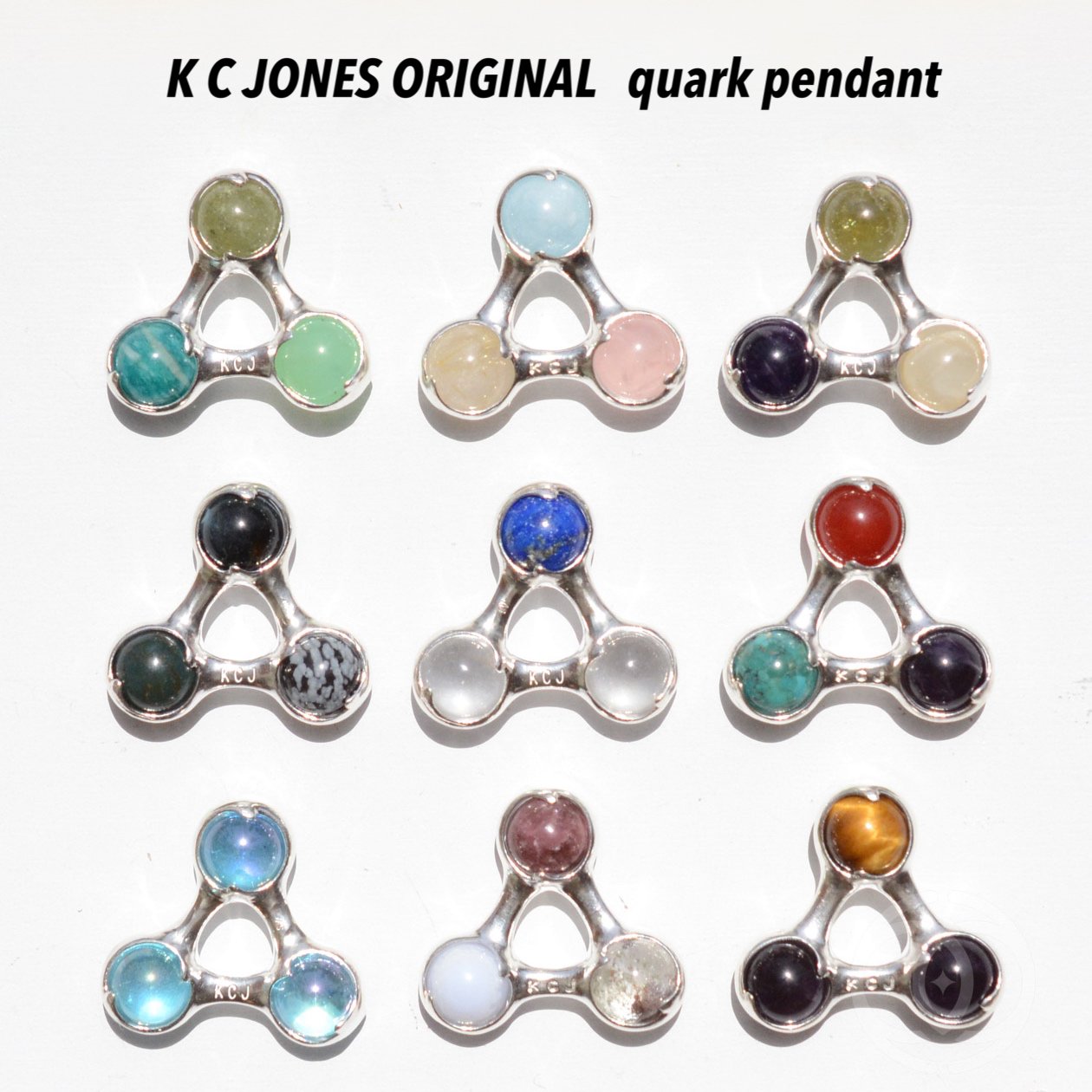 クォークペンダント　K C JONESオリジナル - フラワーオブライフ、メタトロンキューブ、神聖幾何学、ヘンプアイテムの K C  ジョーンズ・クリスタルショップです。