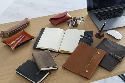 99さま専用 ペンポーチ キュービック ペンポーチ ペンケース 本革