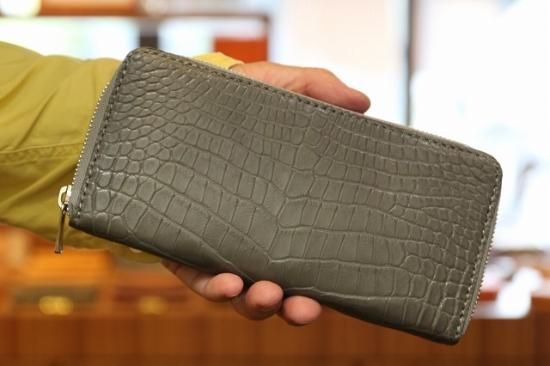 クロコダイルラウンド長財布 クロコダイル ラウンド長財布 | 万双公式オンラインショップ