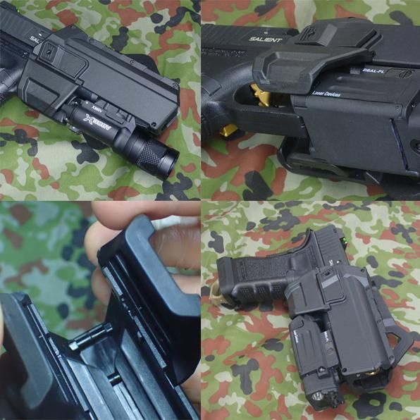 Glockシリーズ対応 ムーバブルホルスター パドルホルスター Glockシリーズ対応 ムーバブルホルスター パドルホルスター