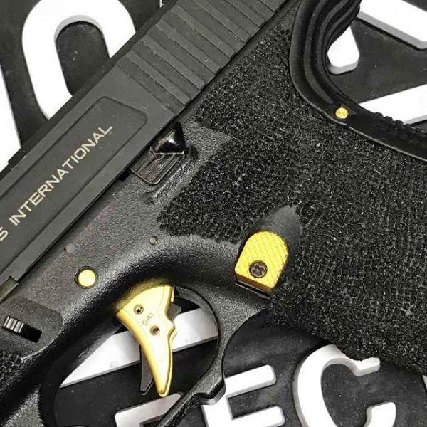 Guns Modify GLOCKシリーズ共用 ステンレス製ピン Set GOLD 金 ゴールドが格好良い!! - トイホビーショップ ミミー  サバイバルゲーム用品・エアガンパーツ・電動ガン・ガスガン・エアガンの通販WEBショップ