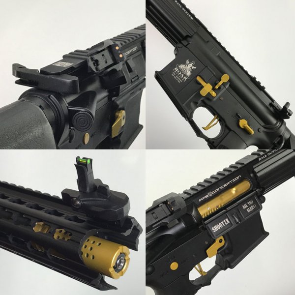 APS製 電動ガン M4 Custom KeyMod Rifle【 LPA 】 ASR118 LVOA 16.5