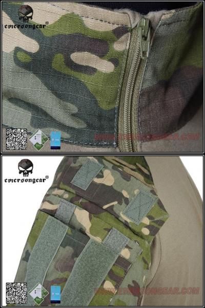 EMERSON G3 Combat Shirt コンバットシャツ コンシャツ MCTP マルチカムトロピック S M L XL - トイホビーショップ  ミミー サバイバルゲーム用品・エアガンパーツ・電動ガン・ガスガン・エアガンの通販WEBショップ