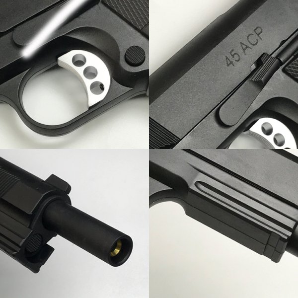 Carbon8 カーボネイト ガスガン CO2ガスブローバックガン シングルスタック1911スタイルオート M45CQP 18歳以上対象 -  トイホビーショップ ミミー サバイバルゲーム用品・エアガンパーツ・電動ガン・ガスガン・エアガンの通販WEBショップ