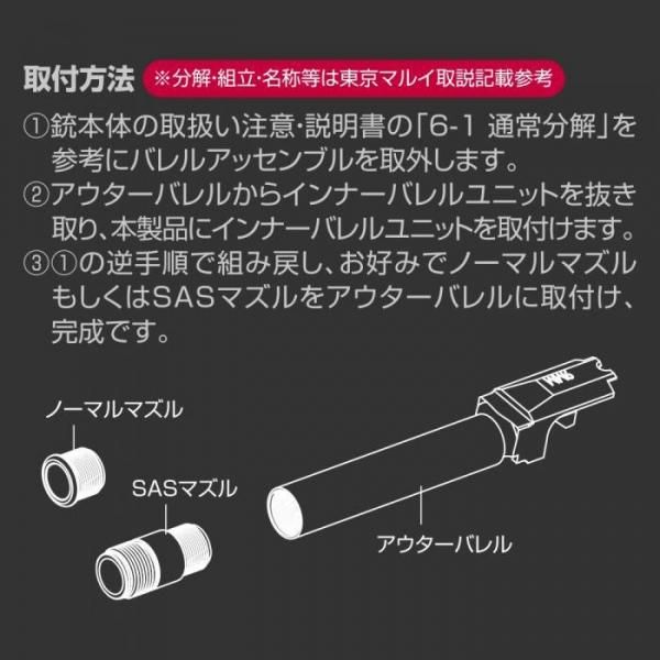 ライラクス LayLax NINEBALL 東京マルイガスブローバック M&P9L