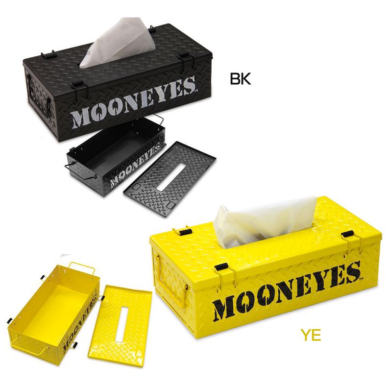 MOONEYES Steel Tissue Box ムーンアイズ スチール製ティッシュケース